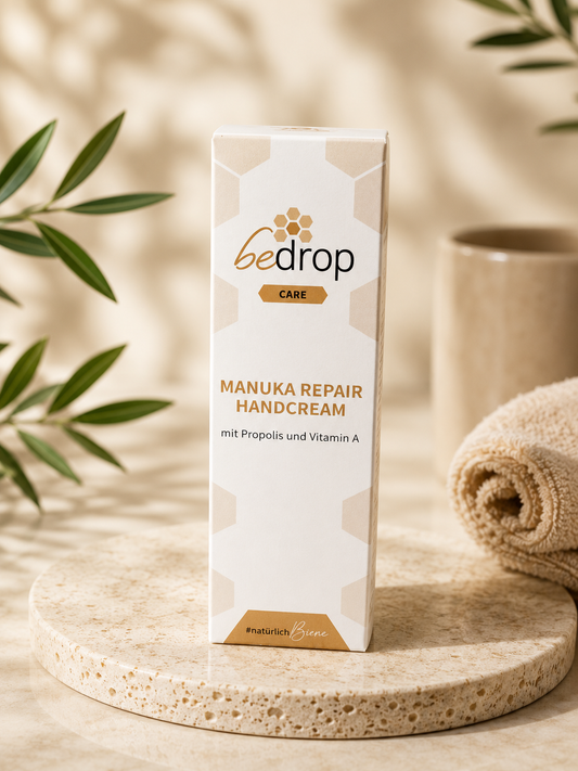 Manuka Repair Handcream / Handcreme mit Manuka Honig, Propolis und Vitamin A - 25ml