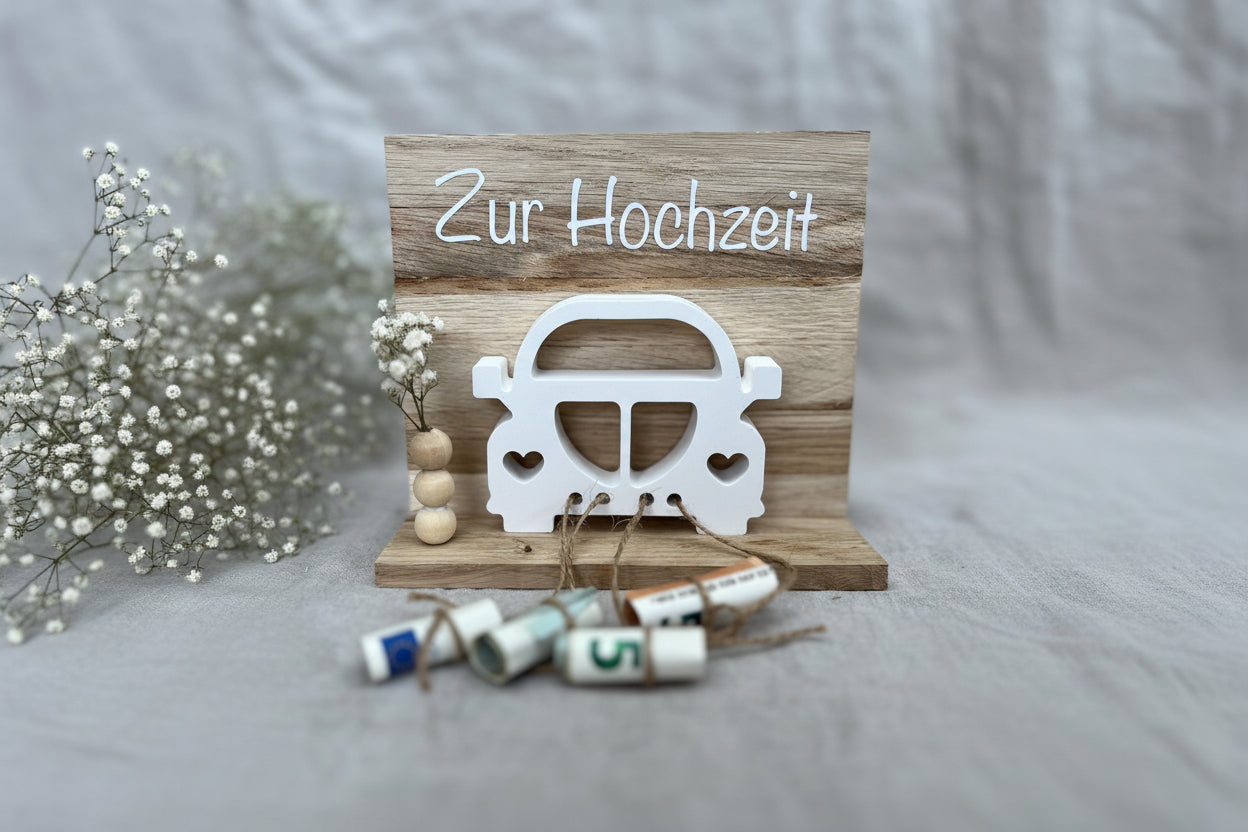 kleines Hochzeitsgeschenk Geldgeschenk Personalisiert Brautpaar Hochzeit Ehe Geschenk Geschenkidee Trauung Personalisierung