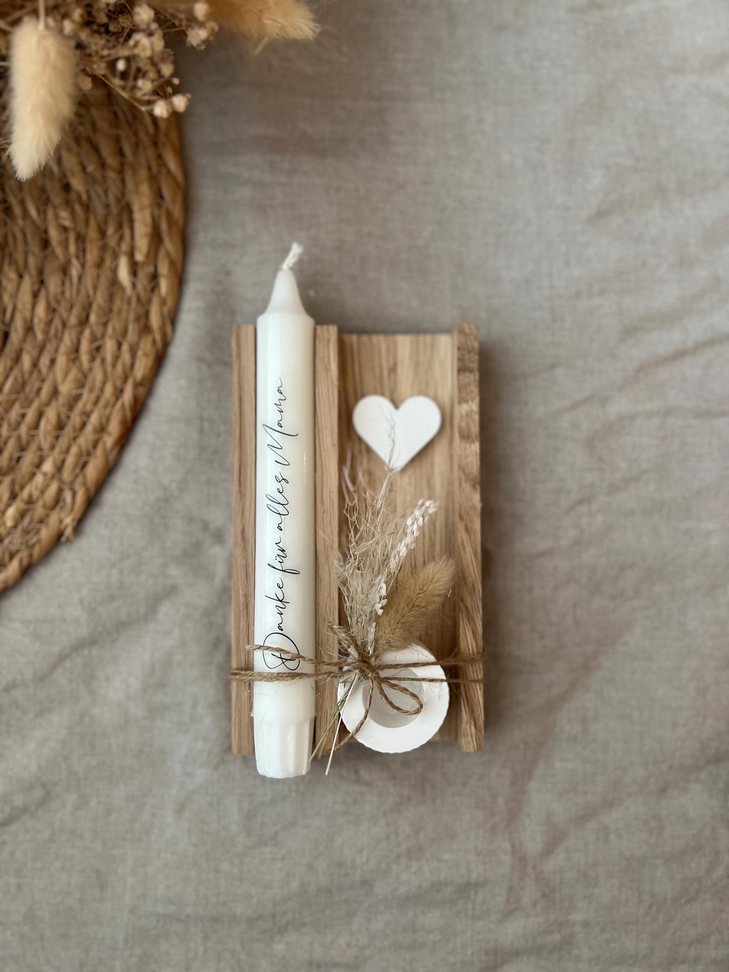Geschenkset "Muttertag" Mitbringsel Kerzen Frau Geschenk Mama Kleinigkeit Familie Geschenkidee Liebe Geschenkset
