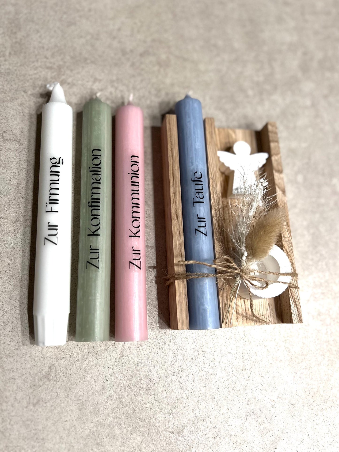 Geschenkset zur Taufe Kommunion Konfirmation Firmung Taufe Patenkind