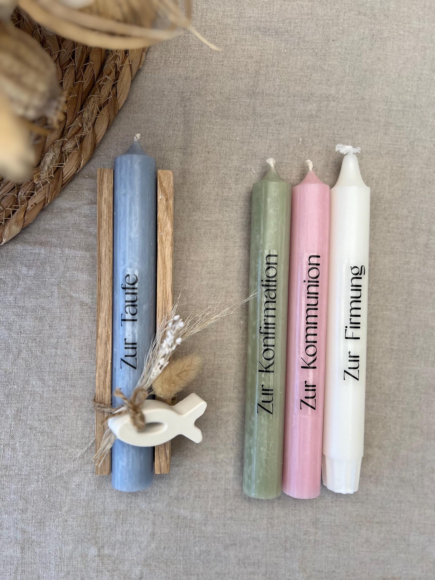 kleines Geschenkset zur Taufe Kommunion Konfirmation Firmung Taufe Patenkind