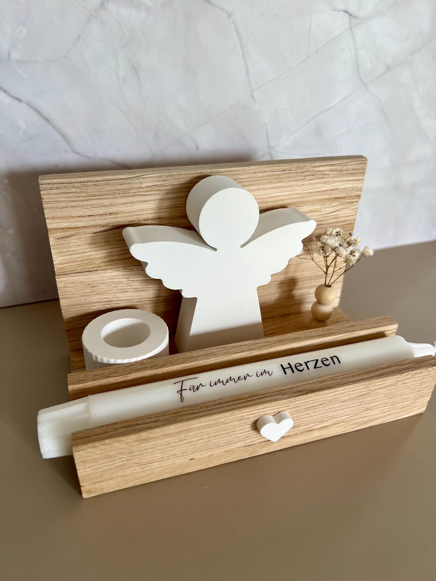 Trauergeschenk Personalisiert Trauerkerze Schutzengel Trauergeschenk Geschenk Todesfall Anteilnahme Beileid Trostlicht Trauer Beerdigung