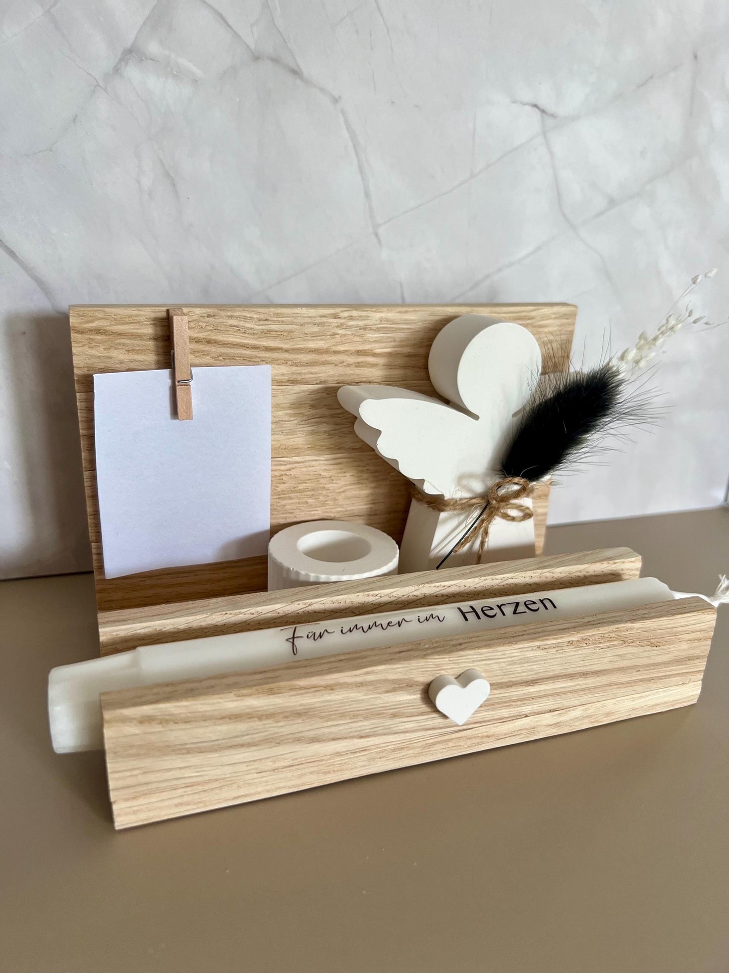 Trauergeschenk Personalisiert Trauerkerze Schutzengel Trauergeschenk Geschenk Todesfall Anteilnahme Beileid Trostlicht Trauer Beerdigung