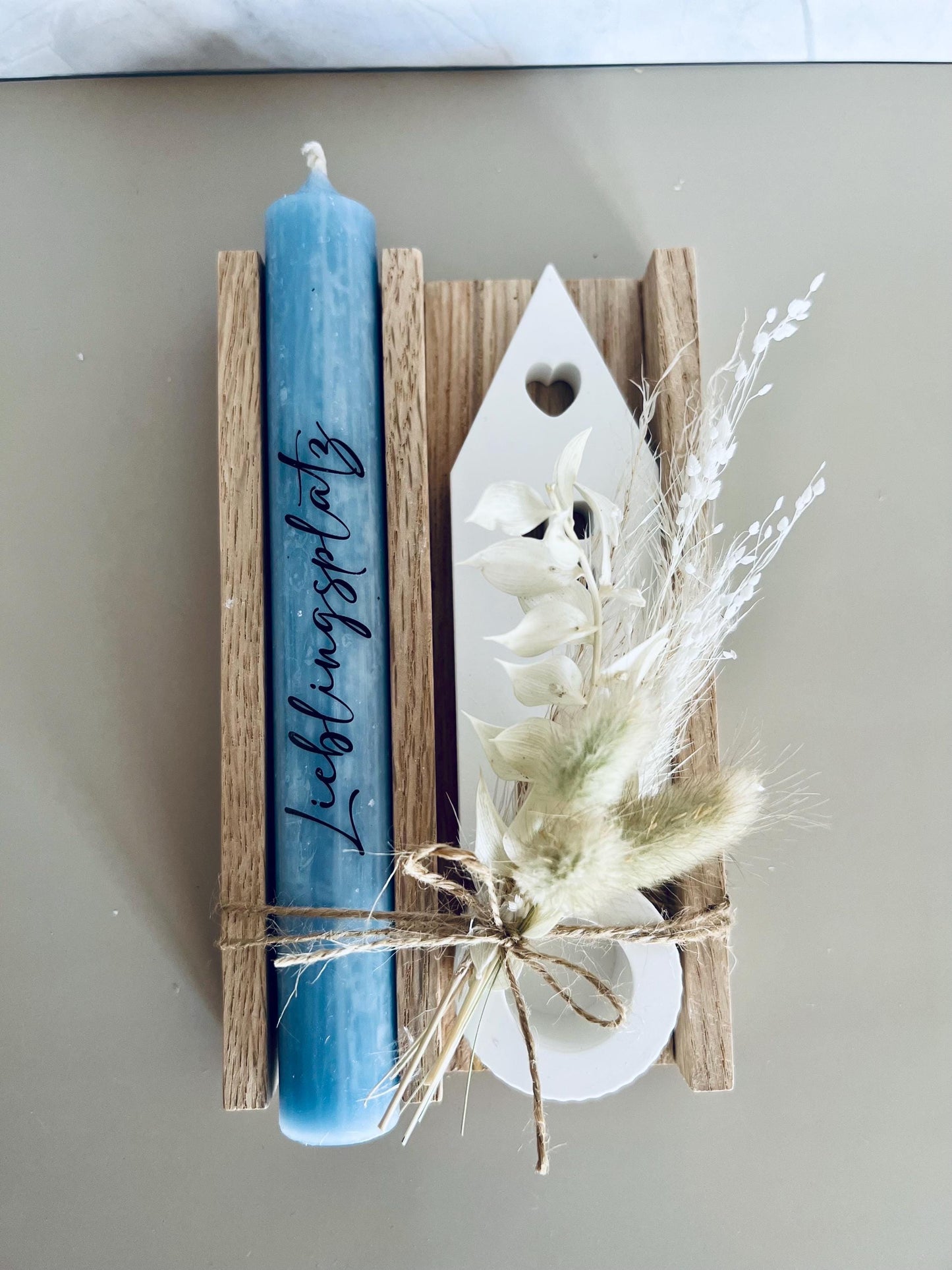 Gift set Moving house Moving gift Small gift Houses Housewarming Dry flowers Decoration Home House Family Friends Gift idea