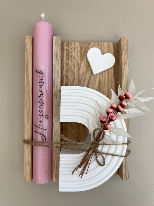 kleines Geschenkset "Herzensmensch" Liebling Schwester Mama Muttertag Freundin Familie Freunde Geschenkidee Geburtstag Kollegin Geschenk