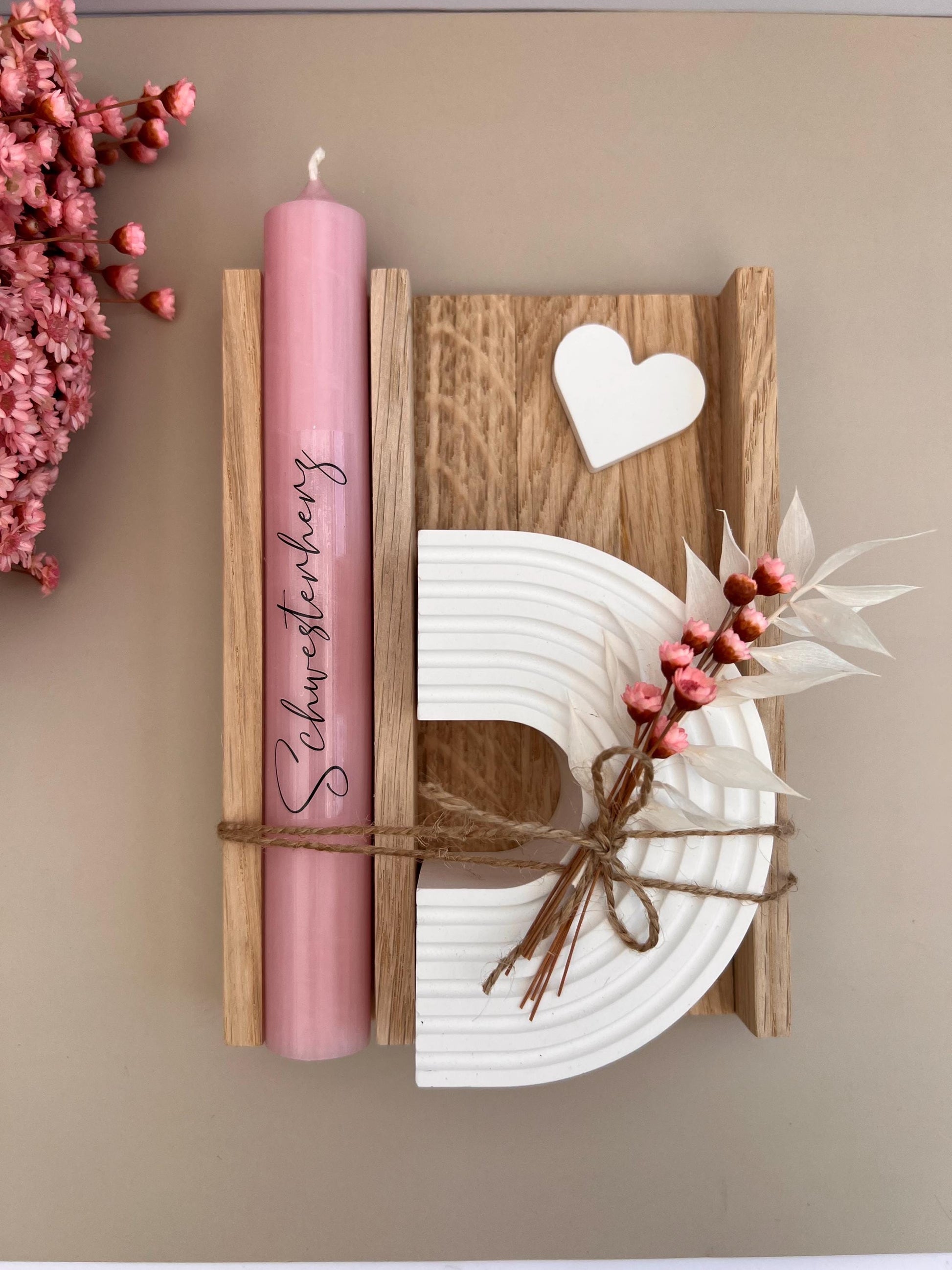 kleines Geschenkset "Herzensmensch" Liebling Schwester Mama Muttertag Freundin Familie Freunde Geschenkidee Geburtstag Kollegin Geschenk