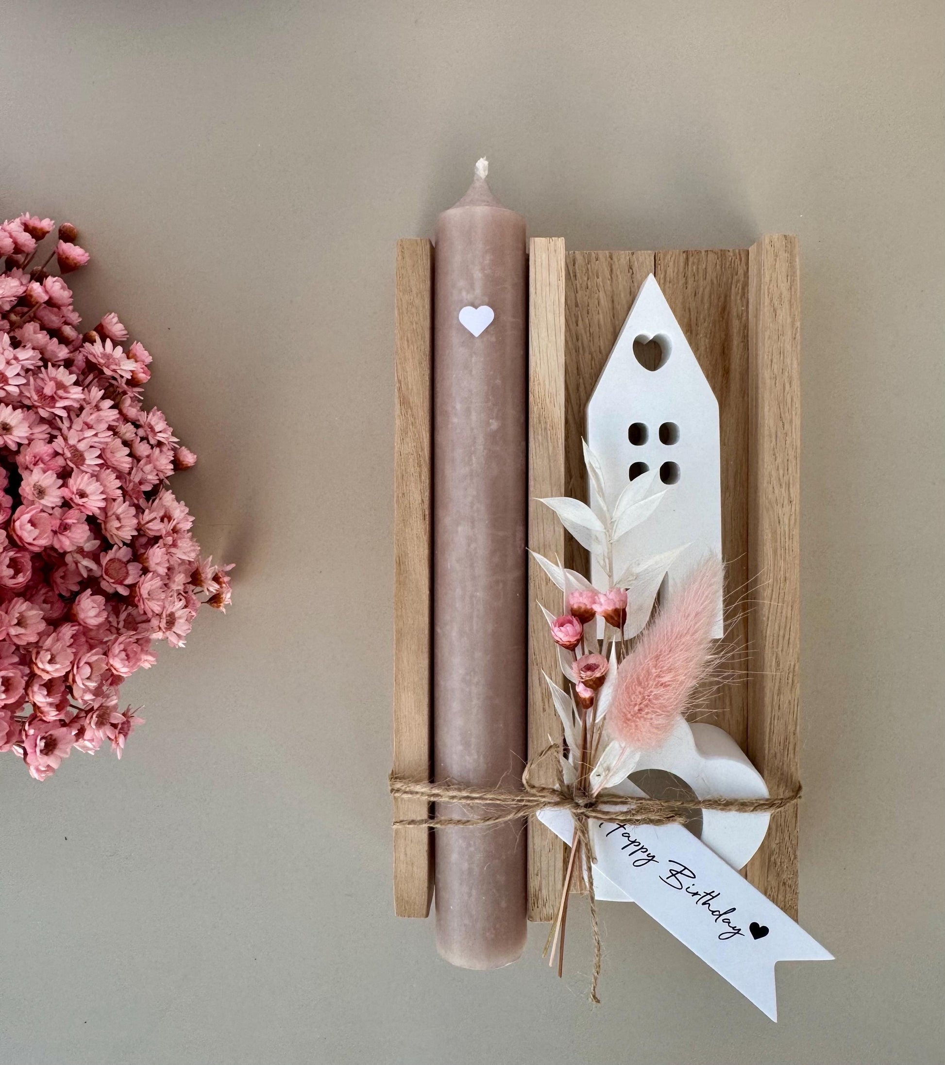 Handcrafted birthday gift set. Gift for girlfriend/colleagues/family