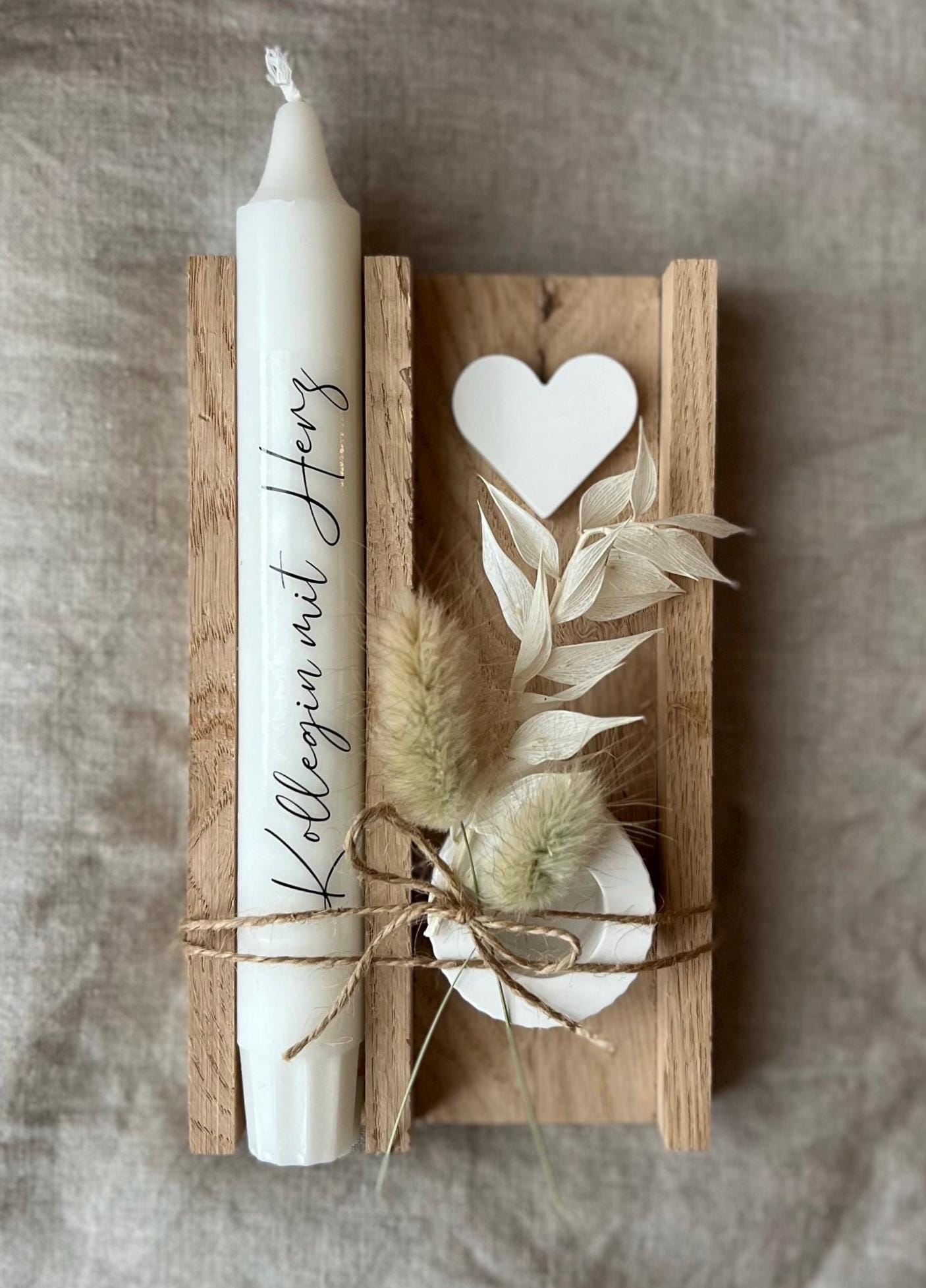Geschenkset "Kollege(in) mit Herz Arbeitskollege Arbeitskollegin Dankeschön Abschiedsgeschenk Freundschaft Freundin Kollegen Abschied Danke