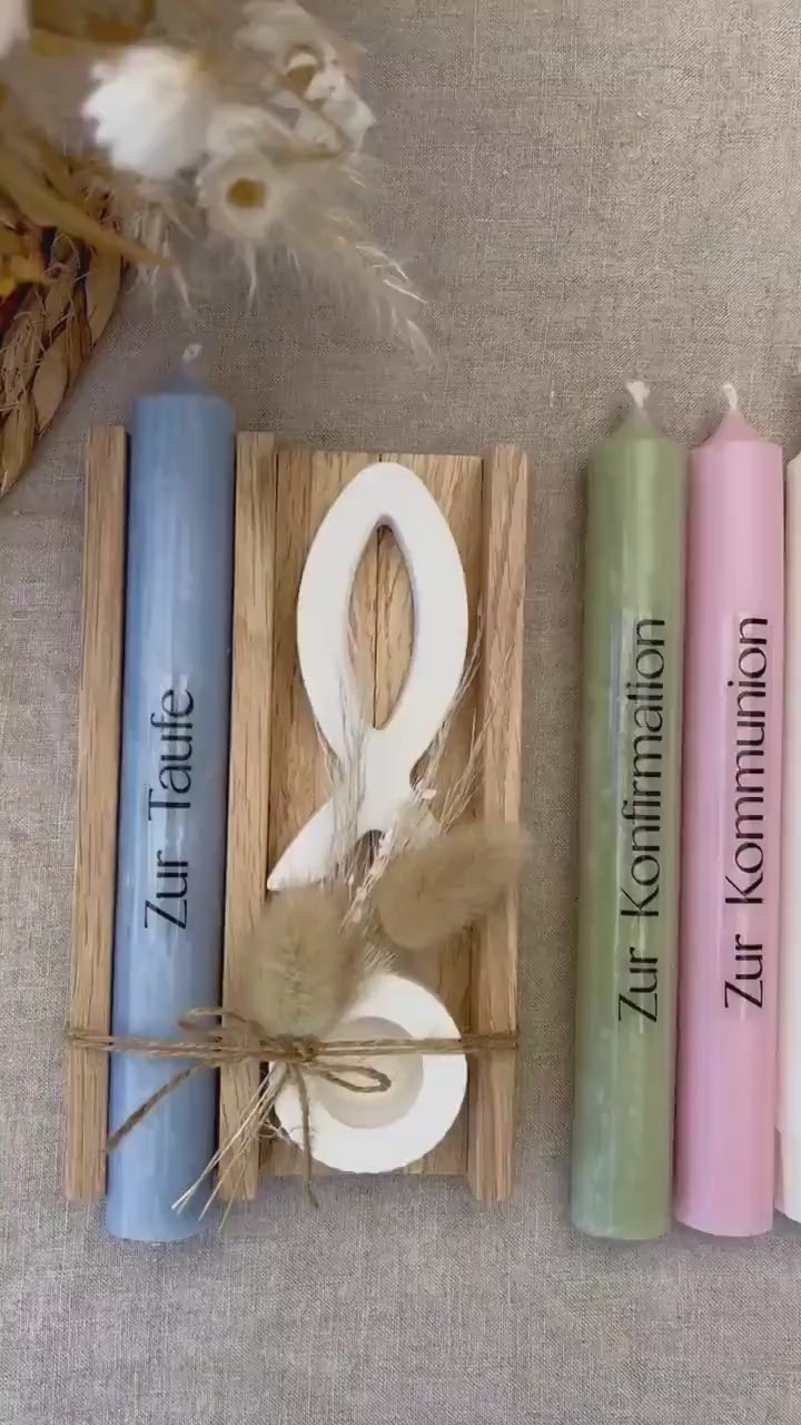 Geschenkset zur Taufe Kommunion Konfirmation Firmung Taufe Patenkind