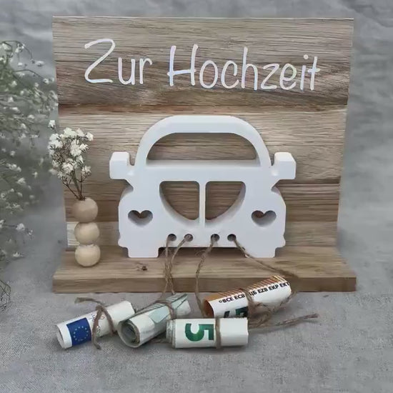 kleines Hochzeitsgeschenk Geldgeschenk Personalisiert Brautpaar Hochzeit Ehe Geschenk Geschenkidee Trauung Personalisierung