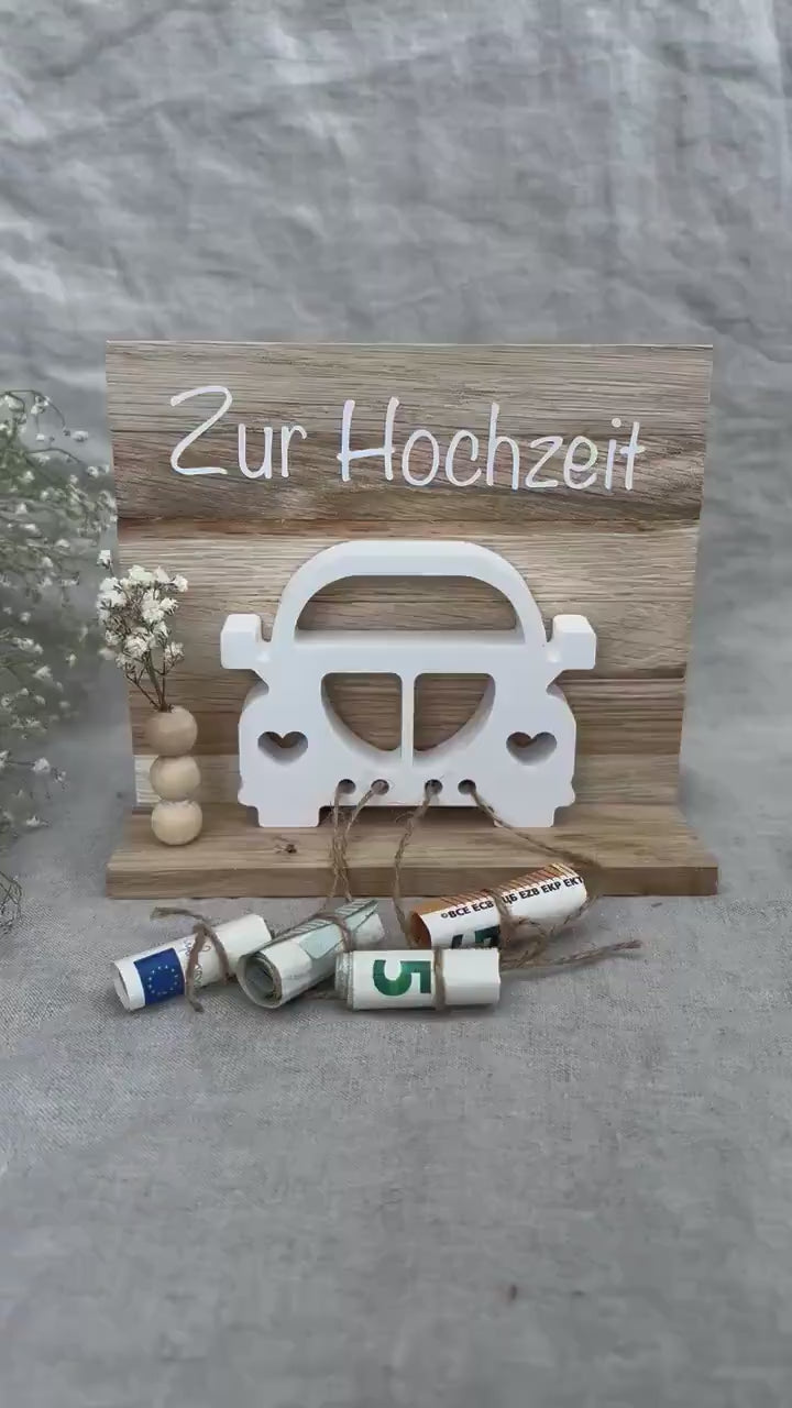 kleines Hochzeitsgeschenk Geldgeschenk Personalisiert Brautpaar Hochzeit Ehe Geschenk Geschenkidee Trauung Personalisierung