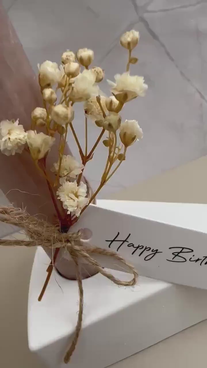 Geburtstagsgeschenk Geschenk Geburtstag Schwester Frauen Freundin Familie Freunde Geschenkidee Feier Vase Geschenkbox Glückwunsch