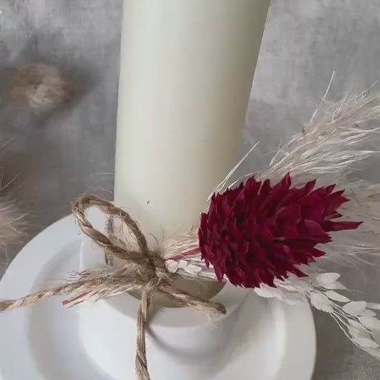 kleines Geschenkset Mitbringsel Dekoration Kerze Geschenk Mama Kleinigkeit Familie Schwester Freundin Geschenkidee