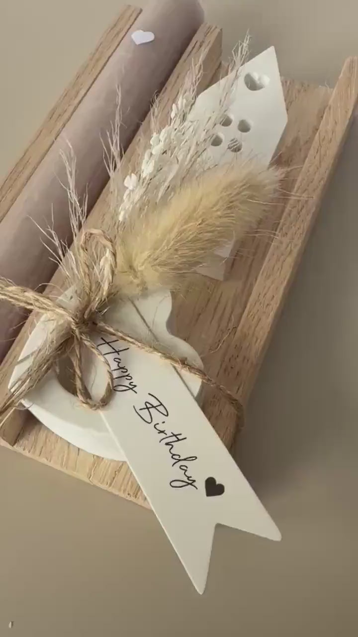 Handcrafted birthday gift set. Gift for girlfriend/colleagues/family