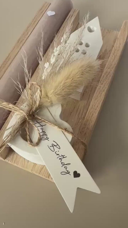 Handcrafted birthday gift set. Gift for girlfriend/colleagues/family